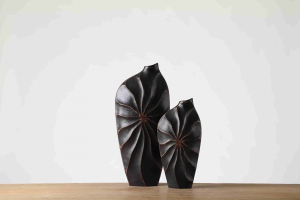 Nordic Style Handmade Resin Crafts Vase Decor Tabletop Decorations Vase Home Decor Ornamental Flower Arrangement Vase