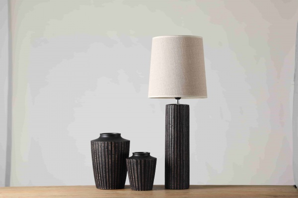 Interior Lighting Modern Home Decor Luxury Resin Wood Desk Resin Bedroom Light Table Lamp for Hotel