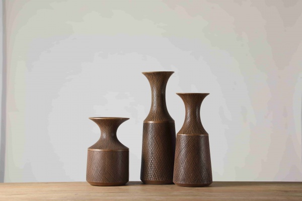 New Trend Home Furniture Decoration Resin Craft Ornament Table Top Flower Vase for Home Decor