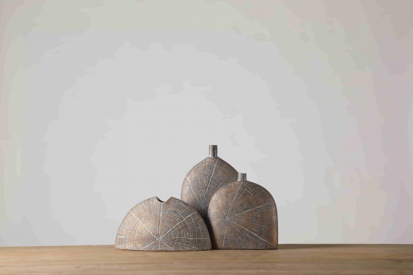 Resin Nordic Vase Retro Home Decor Accessories Resin Vases Living Room Home Decoration Flower Vase