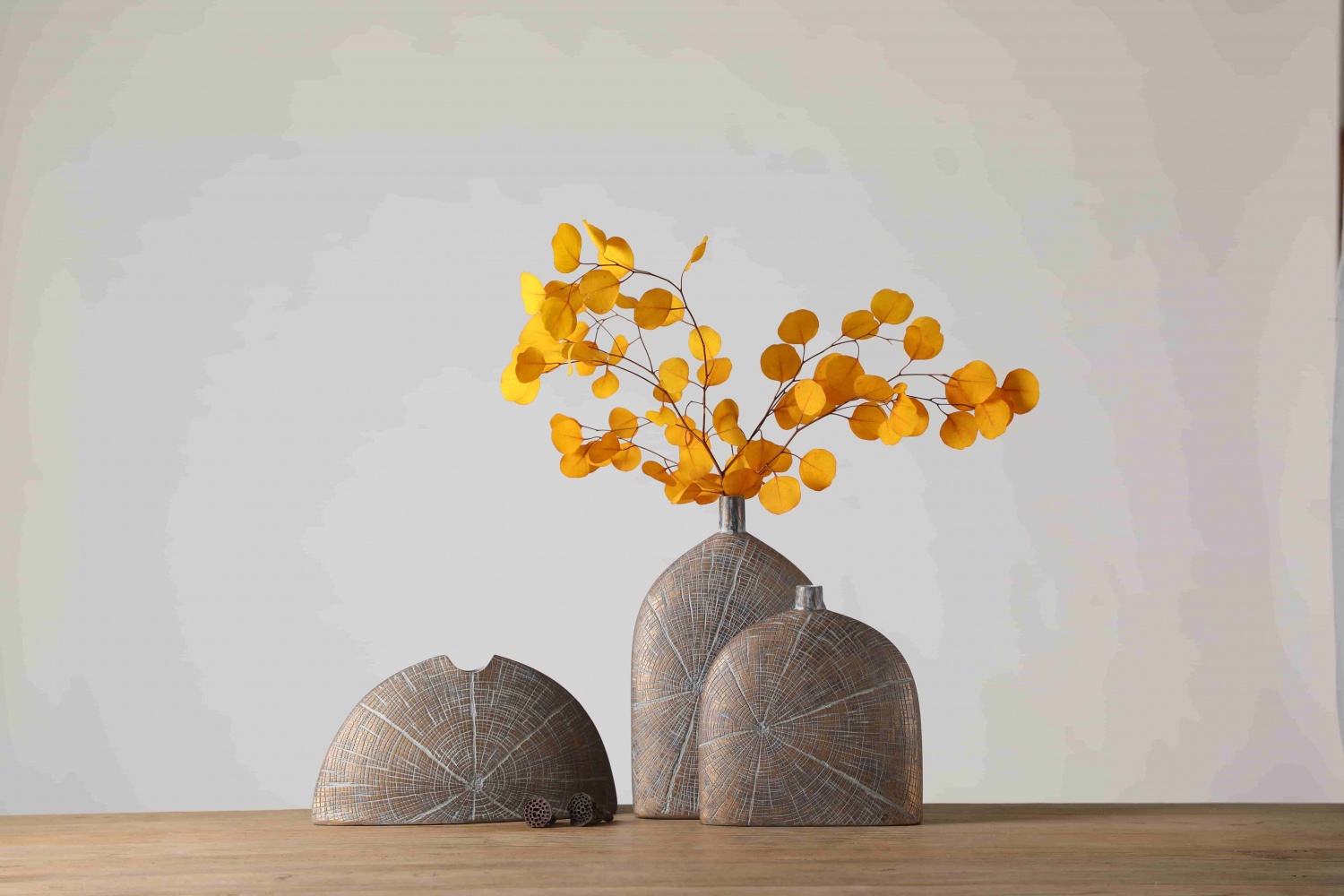 Resin Nordic Vase Retro Home Decor Accessories Resin Vases Living Room Home Decoration Flower Vase