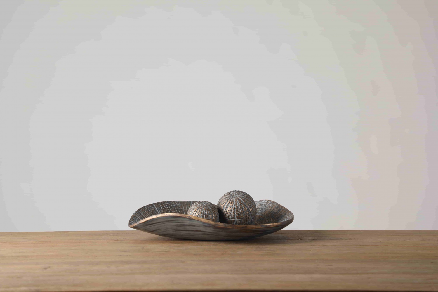 Wholesale Home Ornament Resin Tableware Decor Wooden Craft Plates Home Decor Dessert Plate