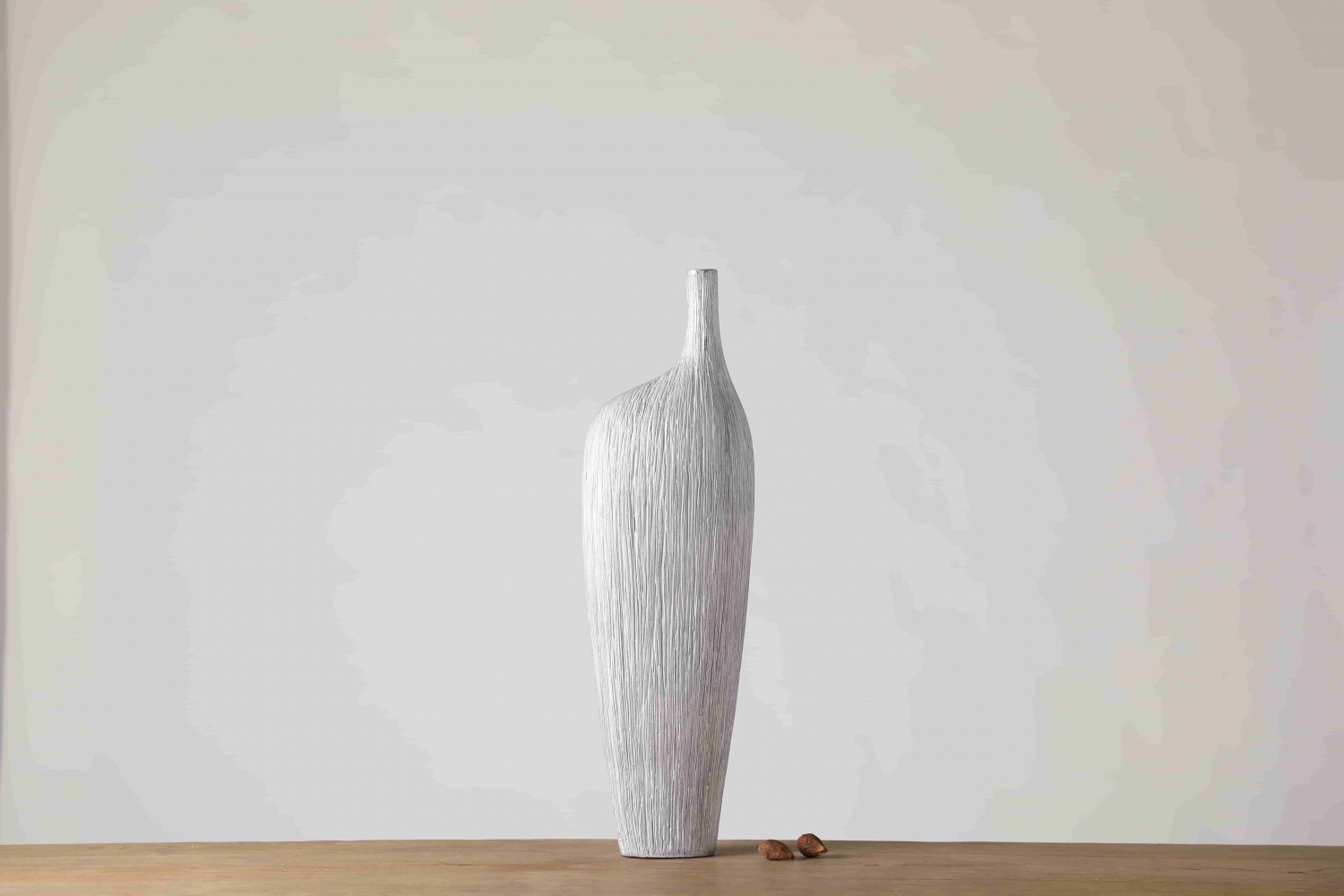 Creative Modern Living Room Vase Ornament Home Desktop Decoration Resin Crafts White Flower Vase