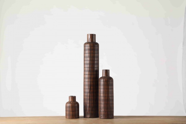Modern Nordic Resin Art Flower Arrangement Vase Home Decoration Retro Tall Flower Vase For Living Room Decor