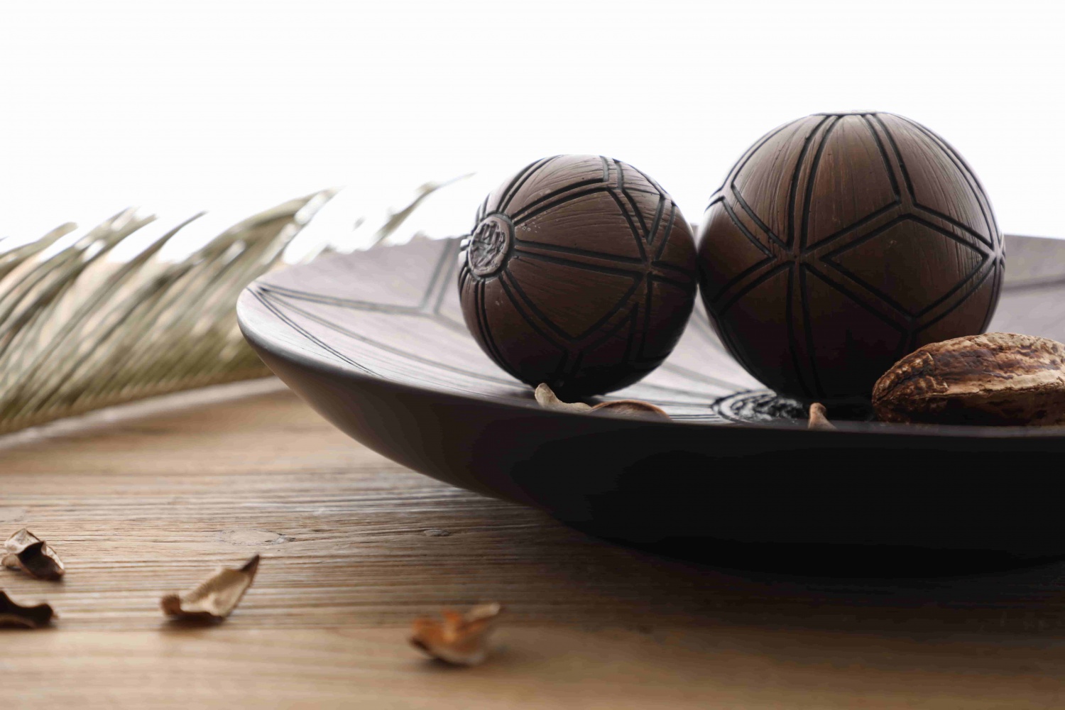 Nordic Ins Style Handmade Home Decor Dessert Plate Wooden Resin Crafts jewelry Tray for Home Decor