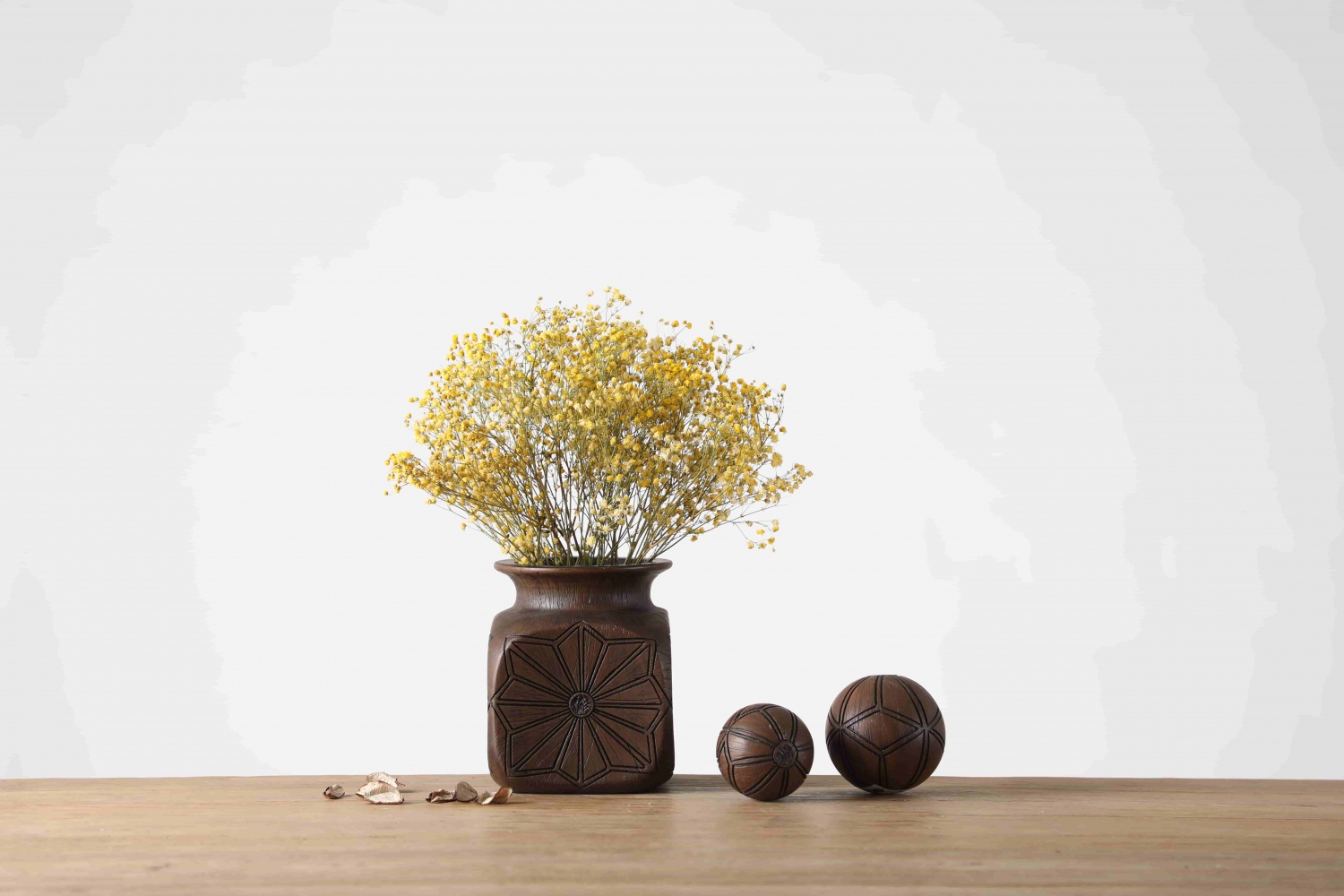 Nordic Style Flower Arrangement Ornaments Table Top Vase Resin Crafts Home Decoration Vase