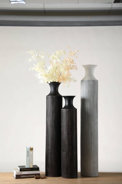 New Trend Modern Living Room Vase Decor Resin Craft Ornament Home Decor Flower Tall Vase
