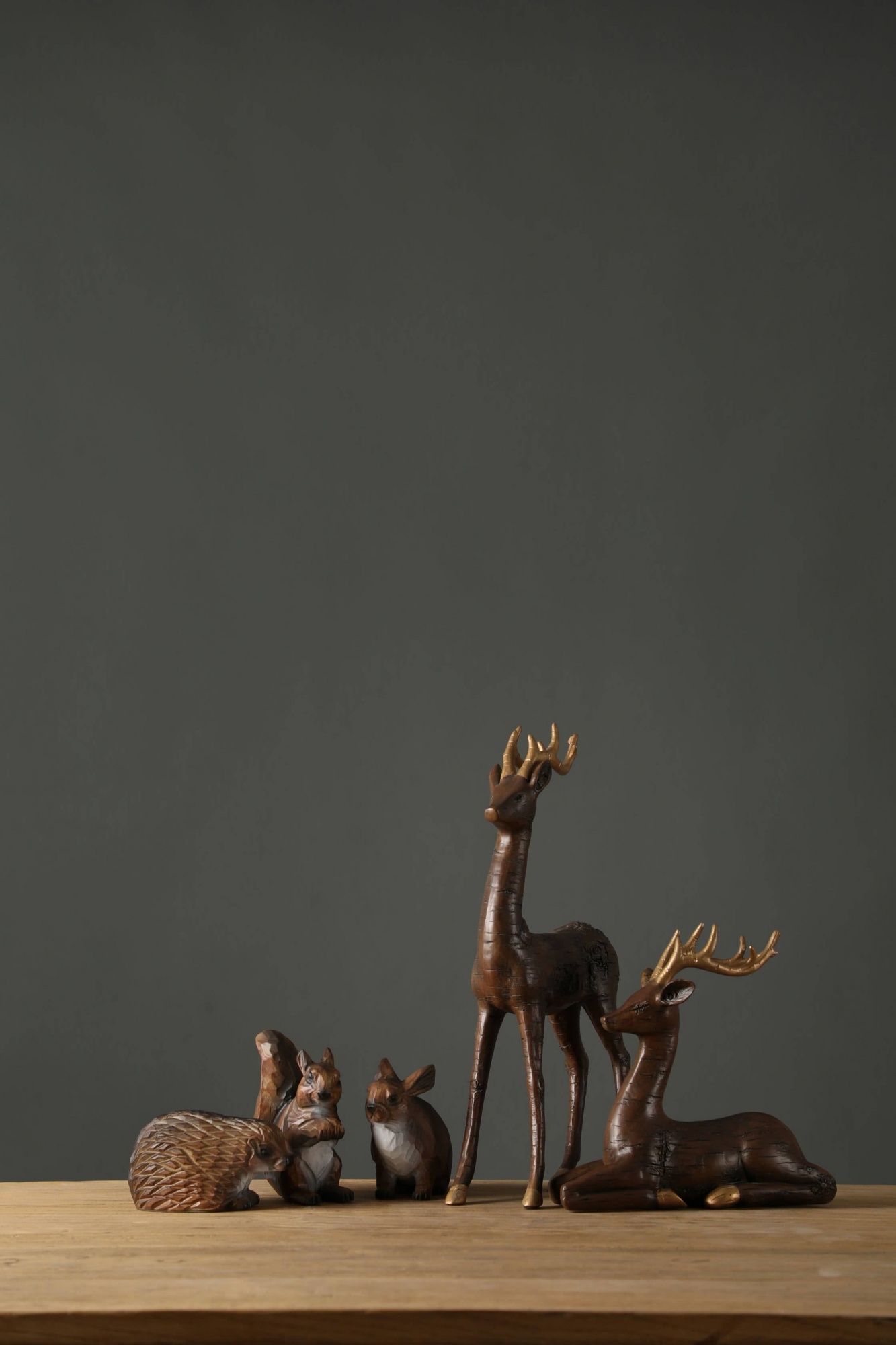Wholesale Nordic Suit Home Decoration Accessories Resin Animal Sculptural Tabletop Statue Nordic Ornaments Home Decor