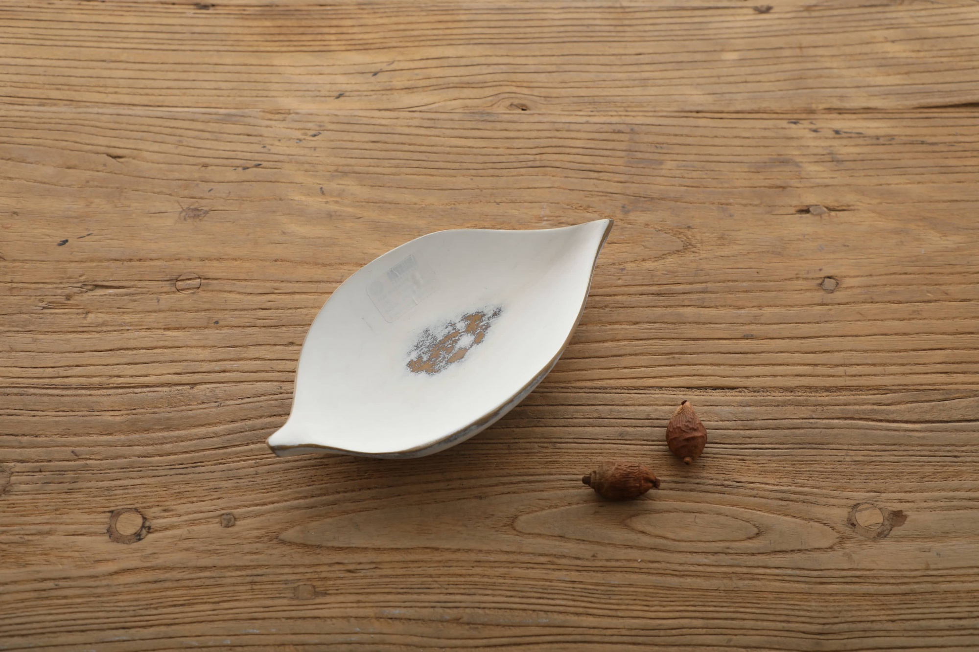 Nordic style leaf creative imitation copper rubbed resin crafts