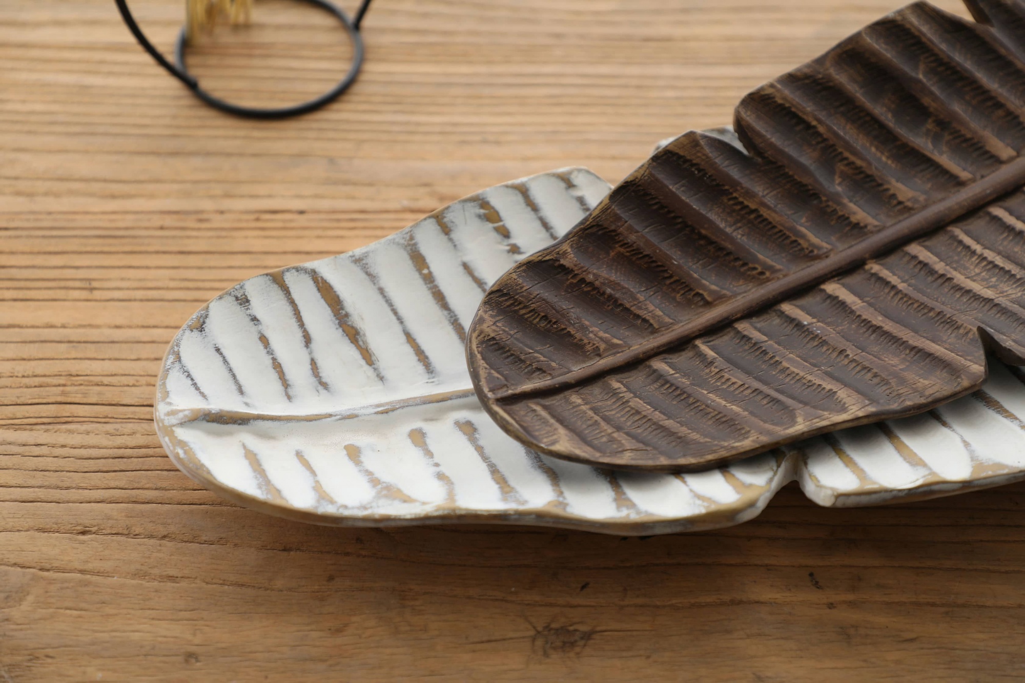 Vintage Home Decor Desktop Creative Decorative Plate Table Resin Crafts Jewelry Tray for Home Decor Accessories