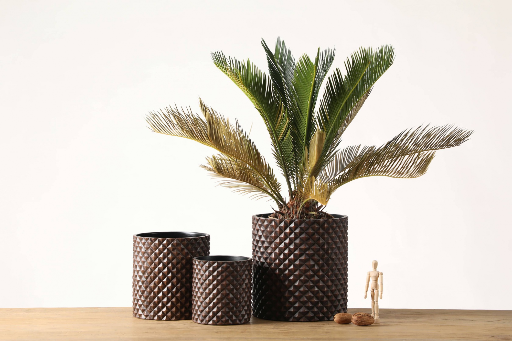 Creative New Resin Handmade Planter Basket Indoor Home Decor Flower Pots& Planter for Garden