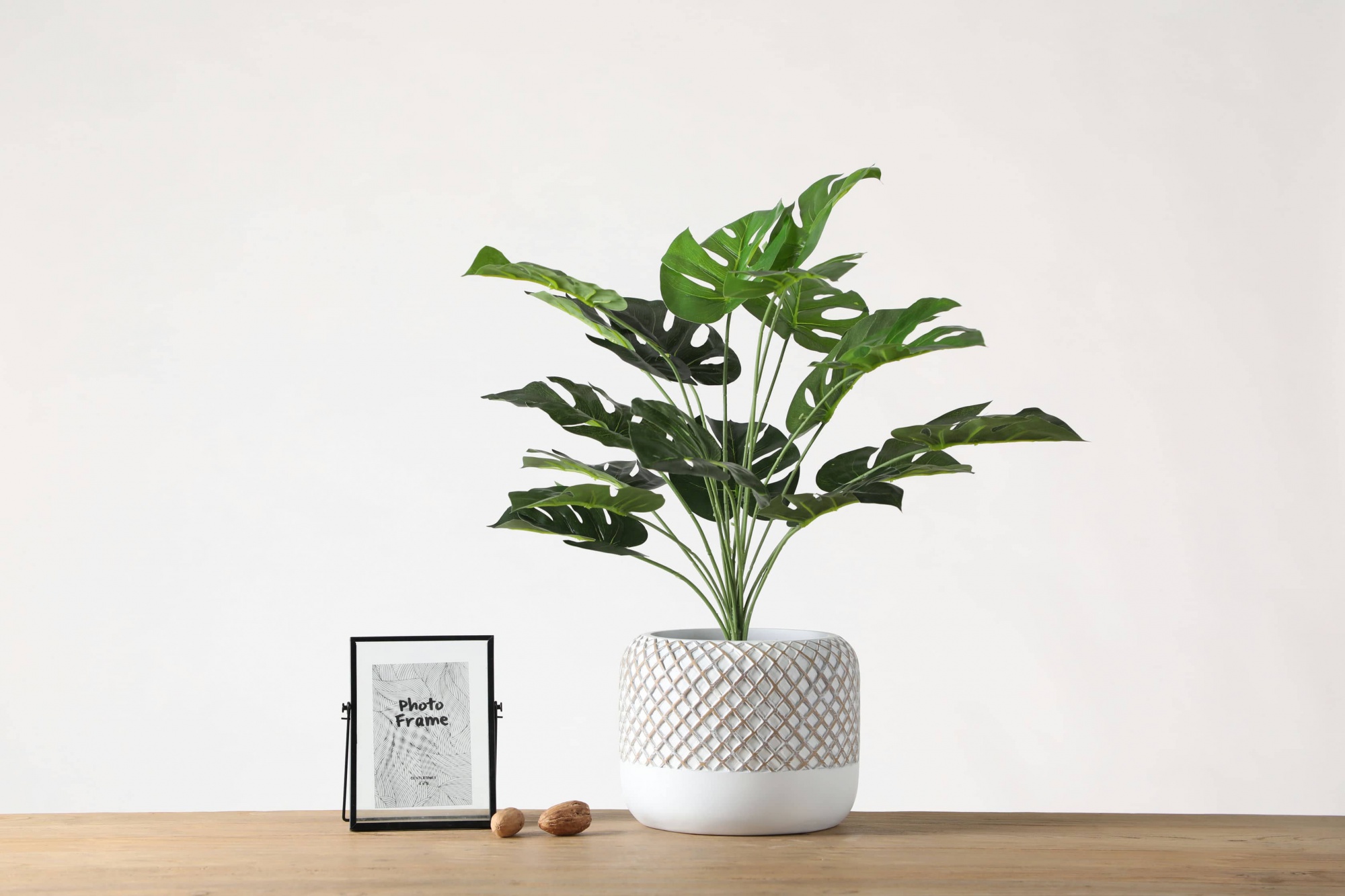 Nordic creative white large indoor planter pot handmade resin planter flower pots home garden balcony flower pots