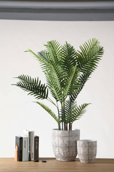 New Custom Indoor Decorative Flower Pots Planters Stand Home Decor Relief Handmade Flower Pots & Planters