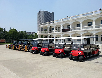 揚子江藥業集團批量購置綠通電動車
