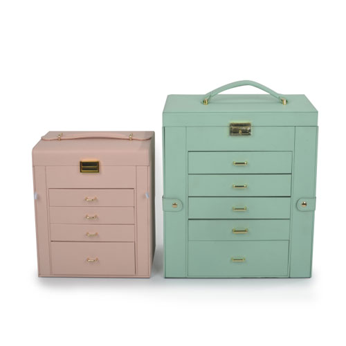Drawer-type Three-Dimensional Display Leather Case