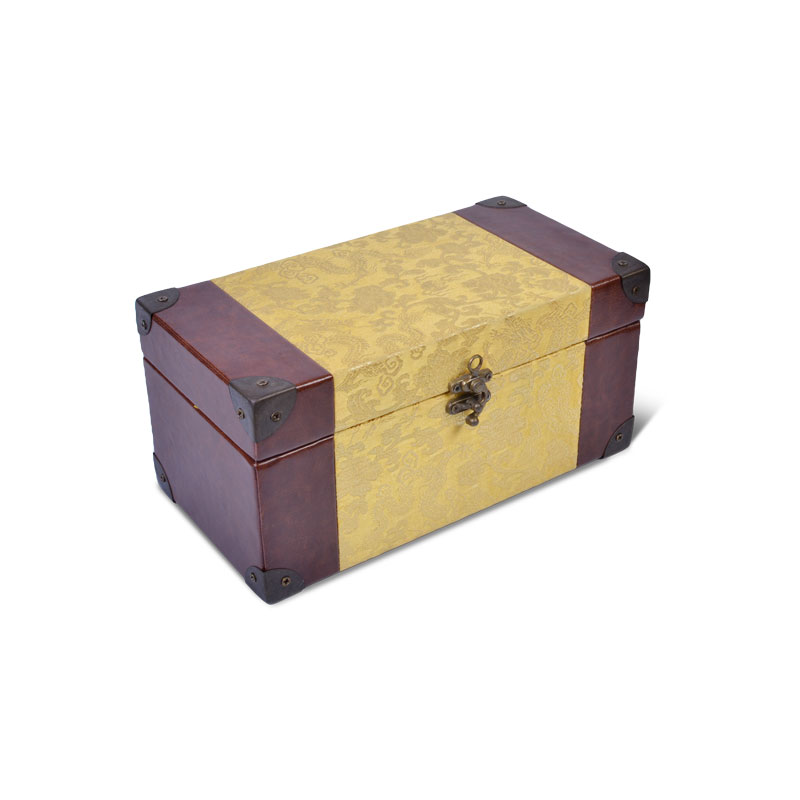 Vintage antique leather box