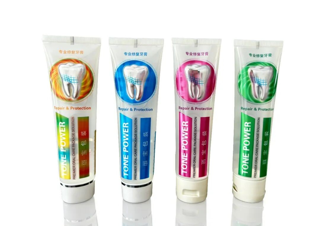 A Flowing Spectrum, Redefining Oral Care Aesthetics: How Colorful Holographic Printing Transforms Toothpaste Tube Packaging