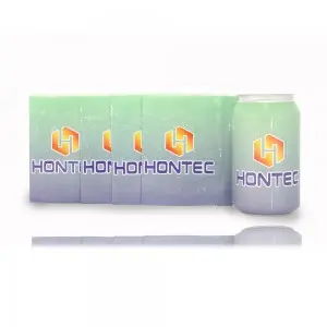 3D foil stamp （three-dimensional foil stamp） effect of thermal shrinkable film sleeve label