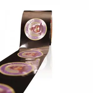 Platinum（crystal）relief laser heat transfer printing for pucky flying babies air cushion box 