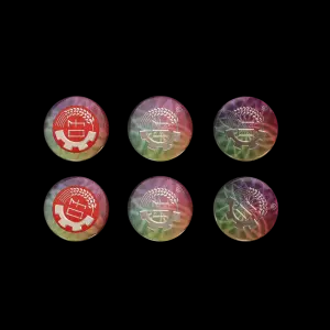 High-end liquor photoetching drop label with competitive price