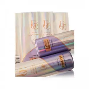 Factory price custom cosmetic shrink wrap sleeve label for spray bottle