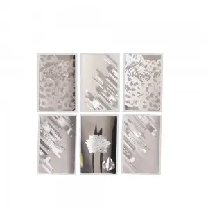 Beautiful and anti-counterfeiting platinum relief Micro-nano texture label