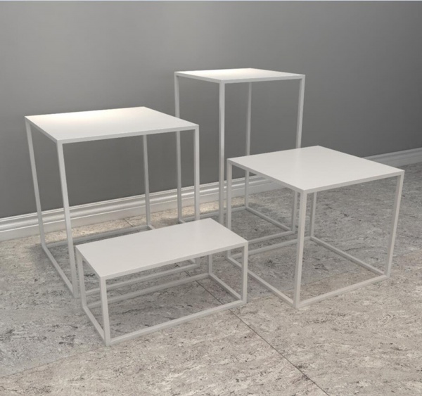 Iron Shoe Store Shoe Rack Clothing Store Shelf Floor Nakajima Simple Bag High and Low Water Table Combination Window Display Customization