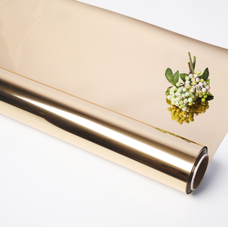 Champagne Gold Light Gold Plastic Stickers Environmental Wallpaper Crafts Handmade Paper
