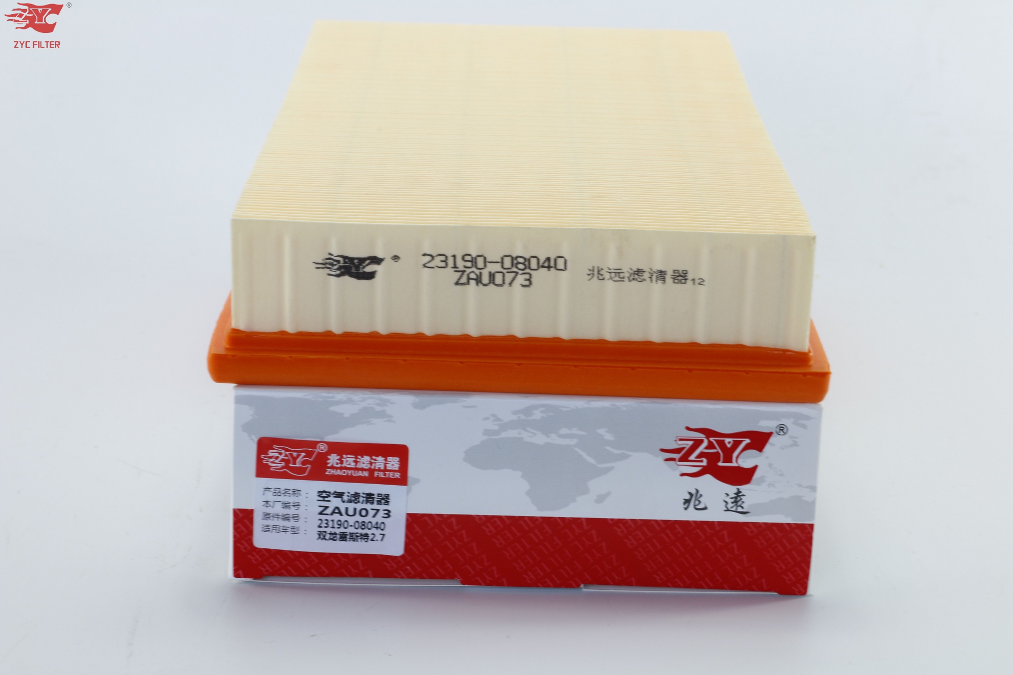 OEM 23190-08040 Car Air Filter for 2003-2008 Toyota Corolla 1.8L