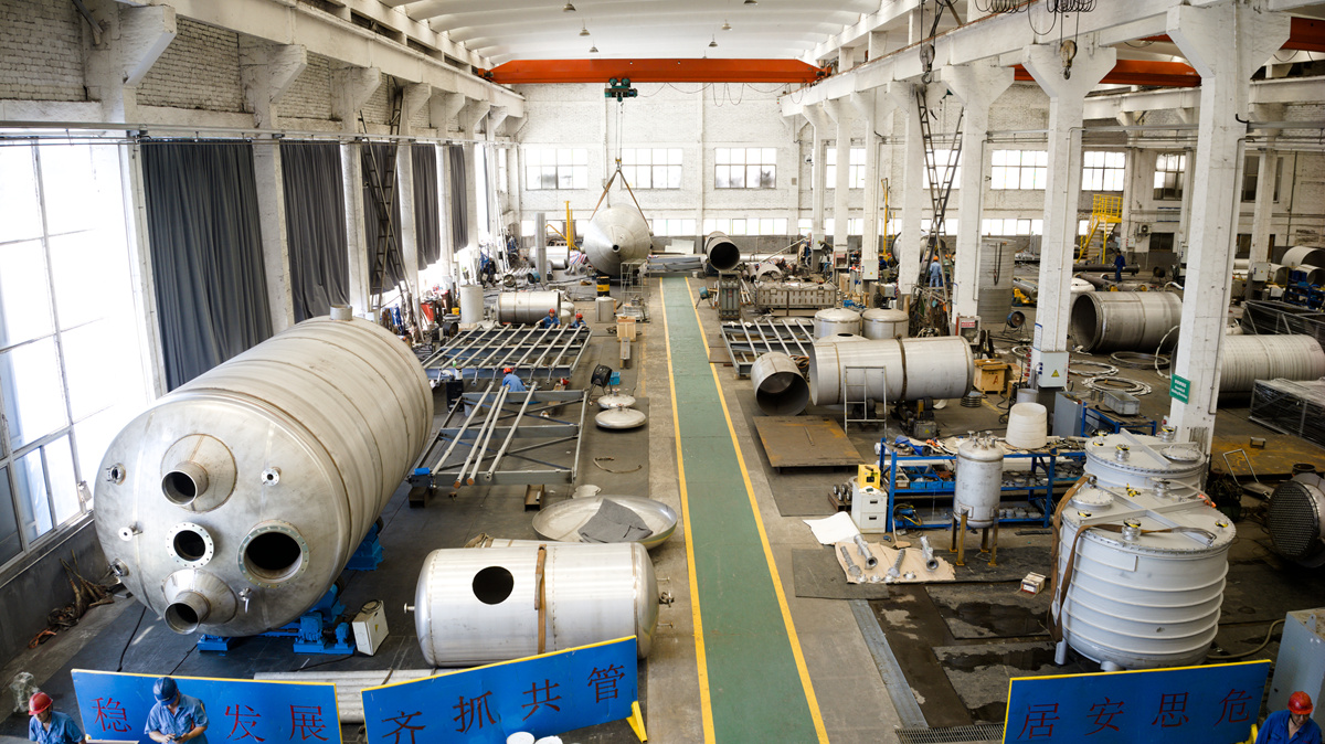 Stainless steel workshop