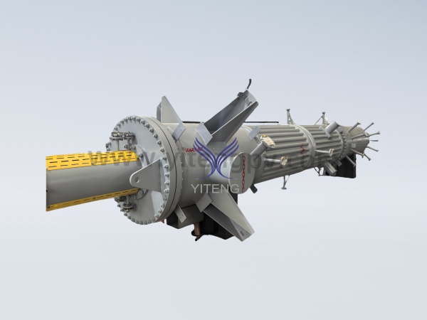 Elastic scraper film evaporator