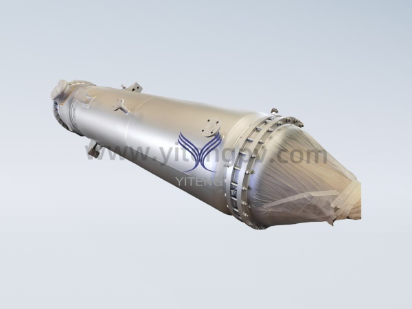 Flexible scraper film evaporator