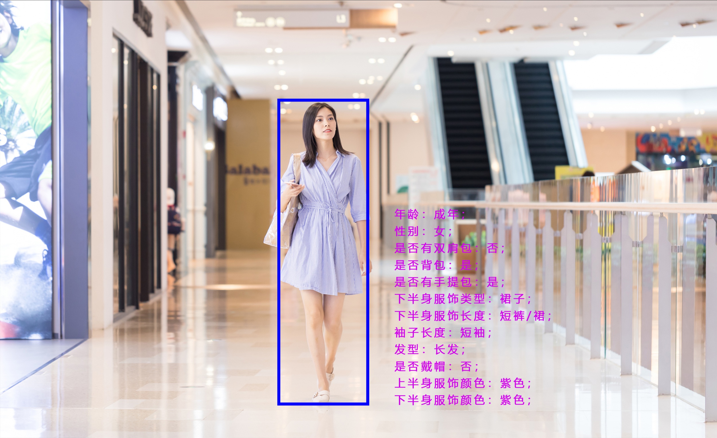 AI算法行人属性分析
