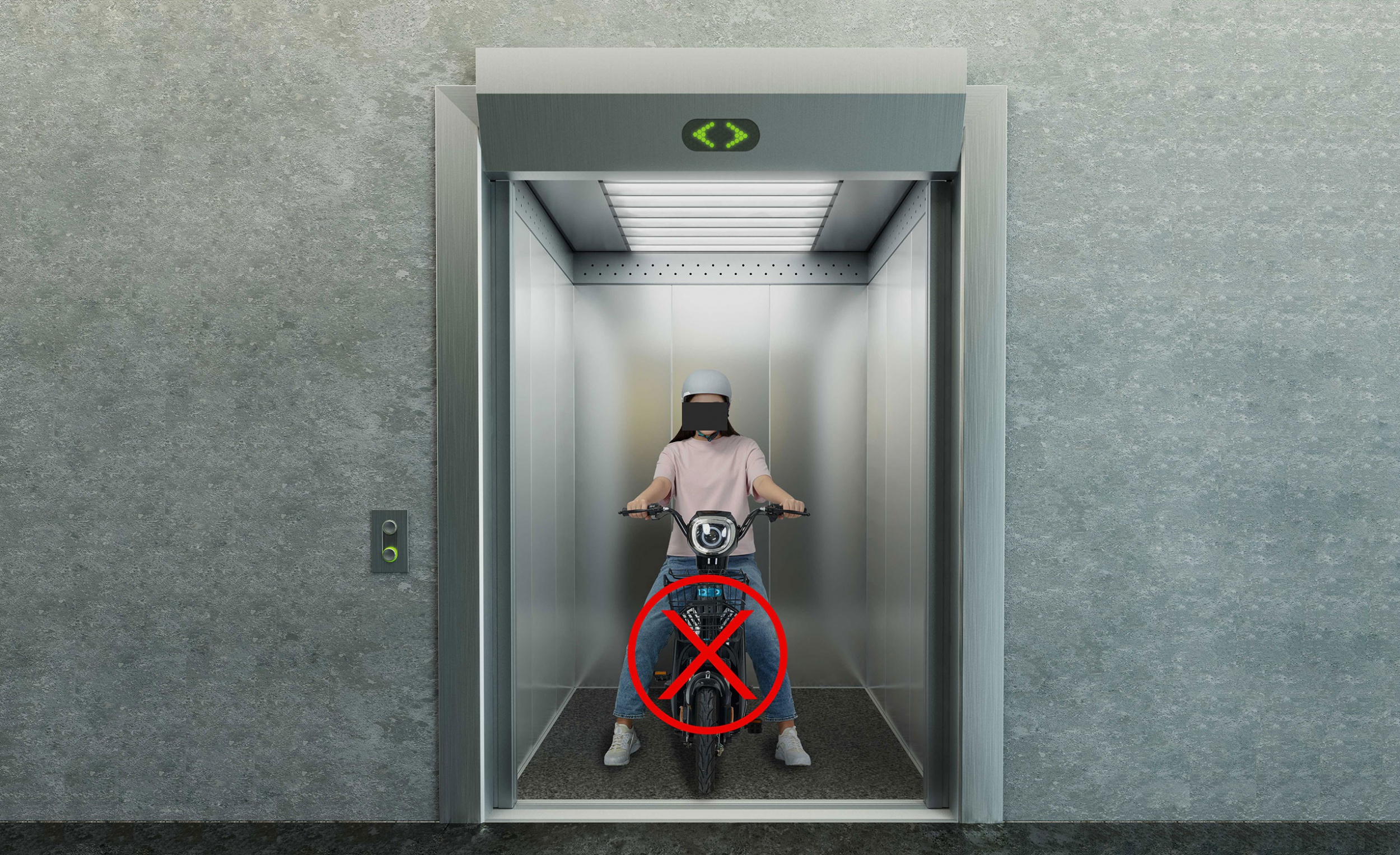 AI算法电梯电动车识别预警