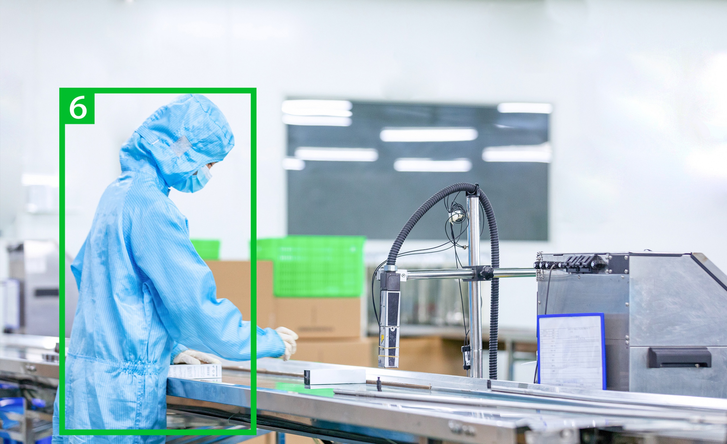 AI算法工服识别