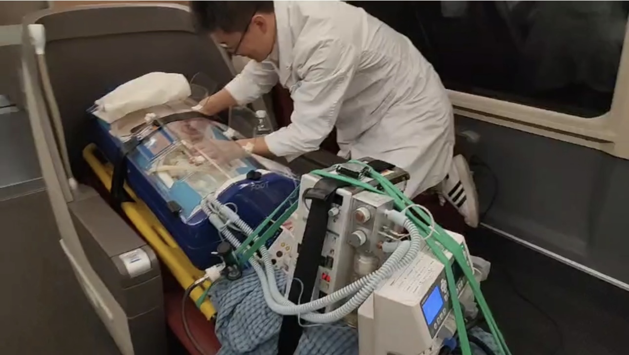 低体重早产儿罹患颅内血管畸形 两团队通力协作顺利转入广州医院