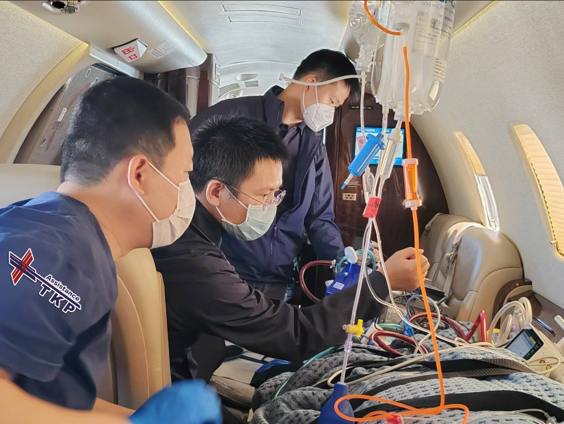 重症肺炎亟需肺移植 TKP医疗包机解难题