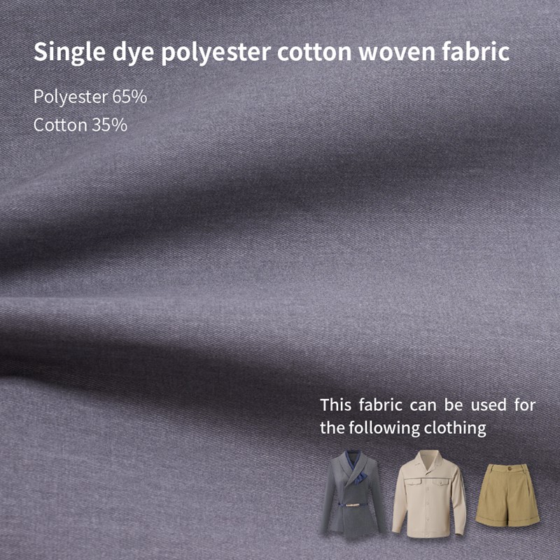 Elastic casual fabric