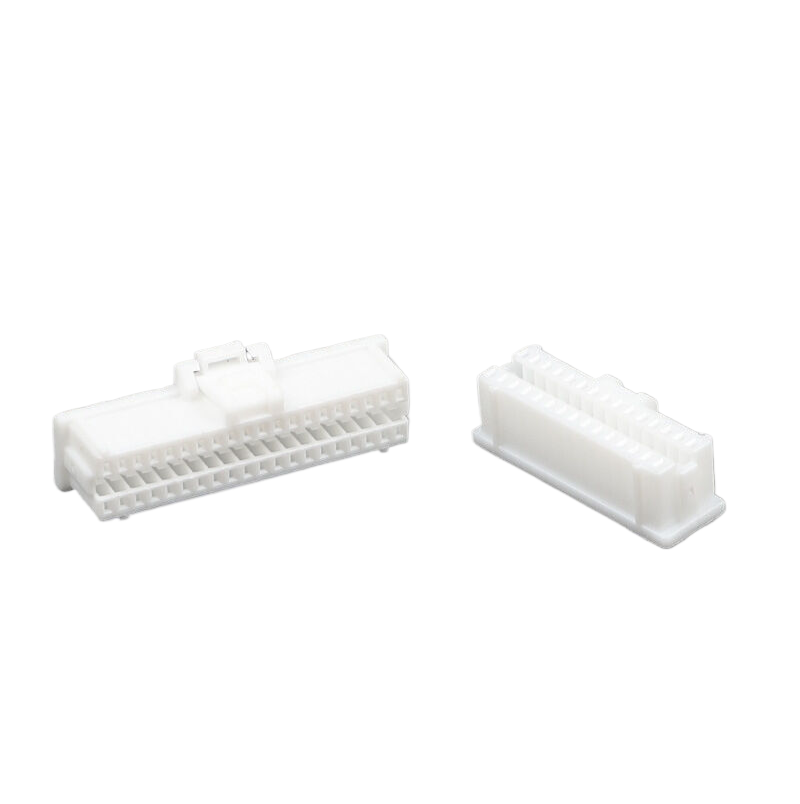 Molex 501189 Receptacle Crimp Housing 2-50 Circuit Dual Row Inner Lock 1.0mm Pitch Wire to Wire Connector