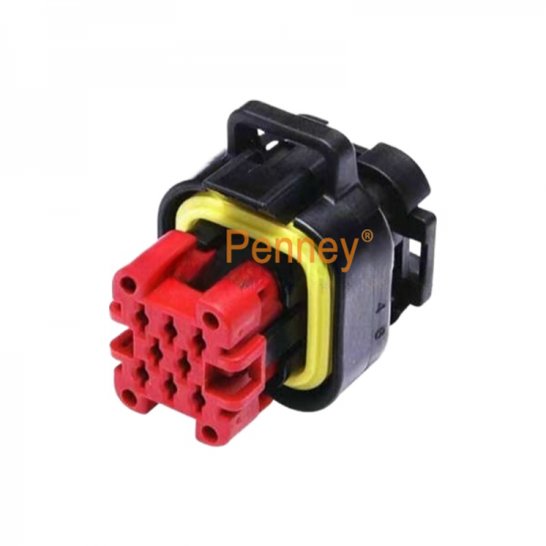 TE AMP 8 Way 776286-1 Automotive Plug Wire Cable Mount Auto Connector AMPSEAL