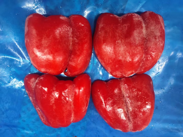 Skin Peeled Red Pepper