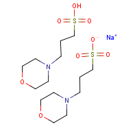 3-（N-吗啉）丙磺酸半钠盐