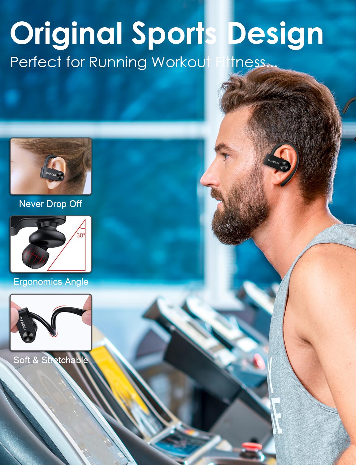 XLeader Sport3 Wireless Earphones