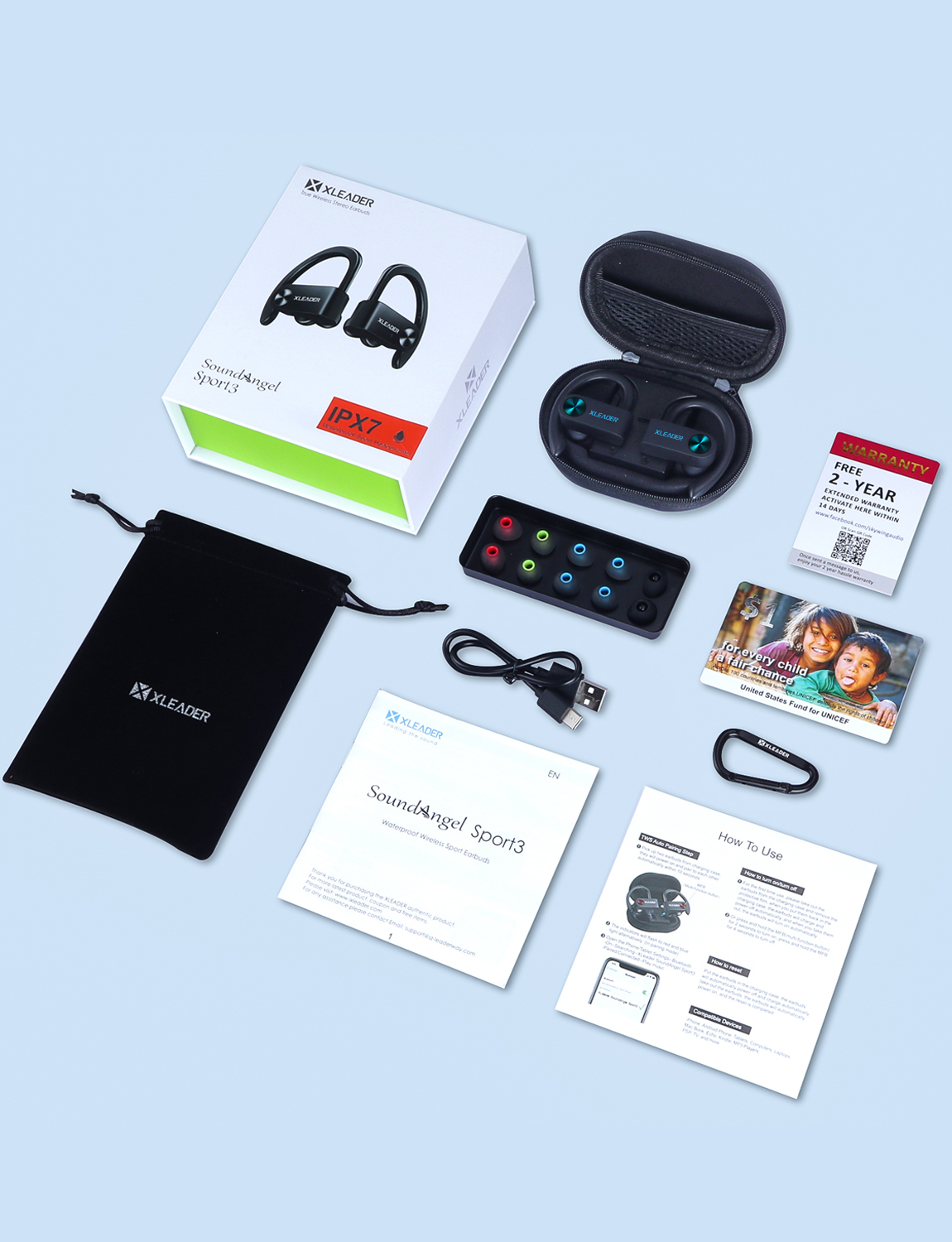 XLeader Sport3 Pro Wireless Earphones