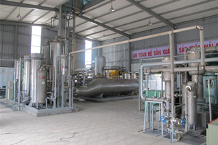 Fermentation gas CO2 recycling
