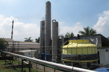 Flue gas CO2 recycling