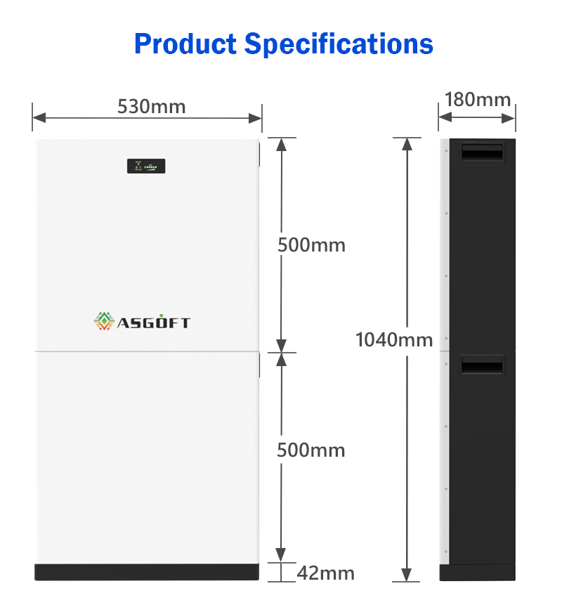51.2V 280Ah 15Kwh Battery