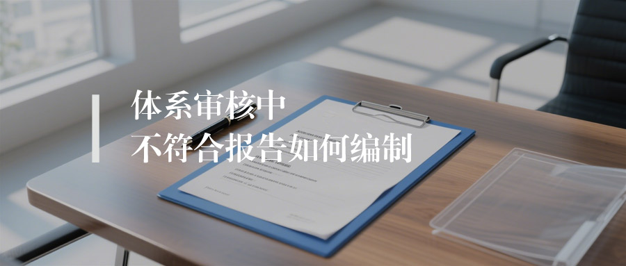 体系审核中不符合报告的编制指南