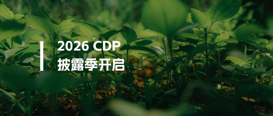 2026年CDP披露季开启 | 当“海洋”与“TNFD”进入问卷，您准备好了吗？
