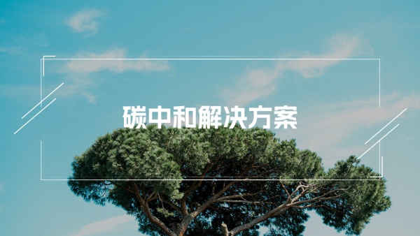碳中和解决方案